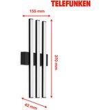 Lesnina XXXL Telefunken 313105TF - LED spoljašnje zidno svetlo 3xLED/4W/230V IP44 | Eponuda.com