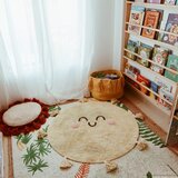 Lorena Canals Žuti periv/ručno rađen pamučan dječji tepih ø100 cm You're My Sunshine – | shoptok.hr