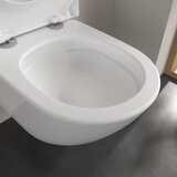 Villeroy Boch 4670TSR1 Subway 3.0 Combi-Pack CeramicPlus TwistFlush viseča brezrobna WC školjka z WC desko s počasnim zapiranjem | Shoptok.si