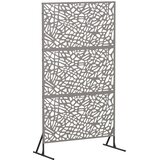  Zaslon za privatnost 100 x 50 x 180 cm Otporni čelik Rđa | shoptok.hr
