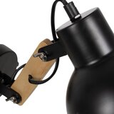 Ixia Črna/naravna stenska svetilka – | Shoptok.si