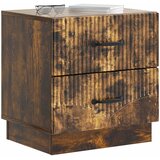  Noćni ormar s ladicama Dimljeni hrast 43 x 34,5 x 44,5 cm | shoptok.hr
