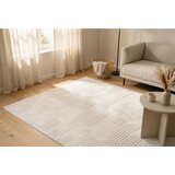 Kayoom RAVNO TKANA PREPROGA Calma 200/290 cm tkano srebrne barve | Shoptok.si