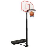 Košarkaški stalak bijeli 258 - 363 cm od polietilena | shoptok.hr