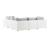 Venture Home Amazon kutna vrtna lounge garnitura, bijela Slike