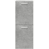  3-dijelni set kupaonskog namještaja siva boja betona drveni | shoptok.hr