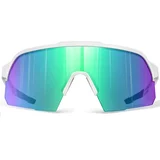 športna očala Hawk HD Polarized, White/Revo Green + prozorna leča