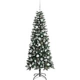 vidaXL Umestno božično drevo med 300 LED Zelena 76 x 76 x 150 cm | Shoptok.si