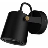 SULION crna zidna svjetiljka Ibai, visina 11 cm