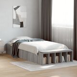 Maison Chic Posteljni okvir - Enojna postelja - Postelja za odrasle siva sonoma 75x190 cm inženirski les-J15265, (21760659) | Shoptok.si