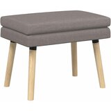  Klupa s dvostrukim slojem Sivosmeđa 60 x 40 x 46 cm Tkanina | Eponuda.com