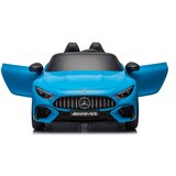  Licencirani auto na akumulator Mercedes AMG SL63 - plavi/lakirani | shoptok.hr