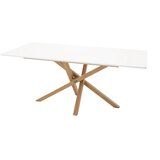 Venture Home Piazza pravokutni blagovaonski stol 180 × 90 cm, bijeli | shoptok.hr