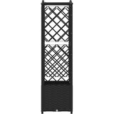  Povišeni krevet s mrežom i krovom Crna 122 x 40 x 141 cm PP | Eponuda.com