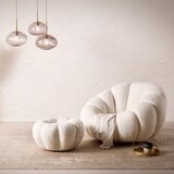 Livetastic FOTELJ – SET, bela tekstil | Shoptok.si
