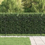  Ograda u obliku prstena Crna 200 x 150 cm | shoptok.hr