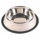 Trixie Posoda Kovinska z gumijasto podlogo 2,8 l fi24 cm | Shoptok.si