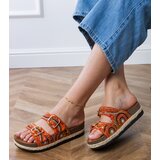 D/CEO Brown ethnic sandals with buckles on straps Zebrina | Shoptok.si