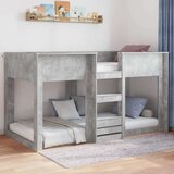  Posteljni okvir Betonsko siva 90 x 190 cm Konstruiran les, (5000121347) | Shoptok.si