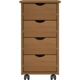  Gležnji kabinet s kolesom Medeno rjava 34 x 39 x 65,5 cm, (5000263262) | Shoptok.si
