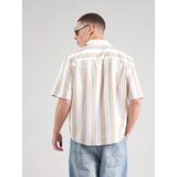 Only & Sons Srajca 'ONSTES' temno bež / bela | Shoptok.si
