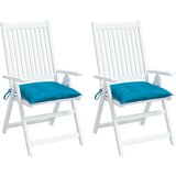 vidaXL Jastuci za palete 2 kom svjetloplavi 50x50x7 cm tkanina Oxford | shoptok.hr