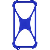 AVIZAR univerzalna fleksibilna silikonska torbica za pametni telefon, odporna proti udarcem - temno modra, (20632581) | Shoptok.si