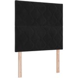  Boxspring krevet s madracem Crna 120 x 200 cm Baršun - Crna 120 x 200 cm Dizajn s rombovima | shoptok.hr