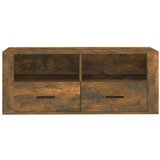 TV ormarić boja dimljenog hrasta 100x35x40 cm konstruirano drvo | shoptok.hr