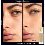 Yves Saint Laurent Touche Éclat Le Teint dugotrajni puder za posvjetljivanje kože lica SPF 22 nijansa BD40 Warm Sand 25 ml | shoptok.hr