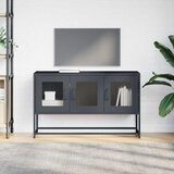 TV ormarić antracit 100,5x39x60,5 cm hladno valjani čelik | shoptok.hr