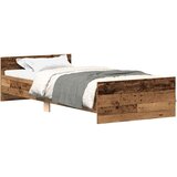 vidaXL Okvir kreveta bez madraca staro drvo 90x190 cm | shoptok.hr