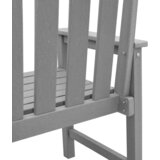 vidaXL vrtne jedilne stole 4 kosi Svetlo siva 65.5x55.5x88 cm HDPE | Shoptok.si