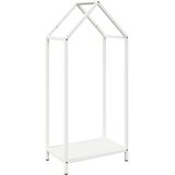  Stalak za drva bijeli 40x25x90 cm hladno valjani čelik | shoptok.hr