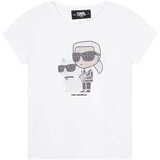 Karl Lagerfeld Majice s kratkimi rokavi - Bela | Shoptok.si
