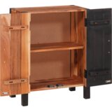vidaXL Strani šal Rjava 55 x 30 x 75 cm Masiven les akacije, (5000217696) | Shoptok.si