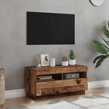 TV ormarić LED boja staro drvo 80x35x40 cm konstruirano drvo | shoptok.hr