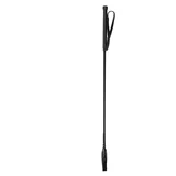 Rimba Horse Whip with Synthetic Material Inside 65cm Black