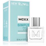 Mexx simply toaletna voda 50 ml za moške Cene