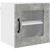 vidaXL Stenska kuhinjska omarica 2 pcs Betonsko siva 40 x 31 x 40 cm | Shoptok.si