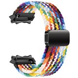 INF Združljiv z Amazfit T-Rex 3 - Elastičen pleten magnetni pašček za uro Multicolor2, (5000079182) | Shoptok.si