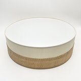  stropno svetlo sirja boho 2xE27/15W/230V prečnik 45 cm bež/krem | Eponuda.com