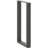  Noge za barski stol U-oblika 2 kom antracit 50 x (90-91) cm čelik | shoptok.hr