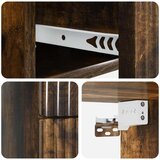  Stenski nočni omarici Dimljen hrast 33 x 34,5 x 40 cm, (5000209974) | Shoptok.si