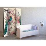 XXXL Paravan Peacock Love, 3-Delni, Enostranski | Shoptok.si