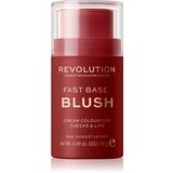 Makeup Revolution Fast Base toniran balzam za ustnice in lica odtenek Spice 14 g Cene