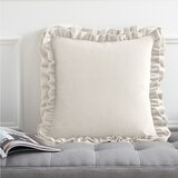 Catherine Lansfield Ukrasni jastuk od samta 43x43 cm Velvet Double Frill – | shoptok.hr