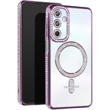 AVIZAR Diamantno ohišje za Samsung Galaxy A25 MagSafe Contour Strass, Vijolična, (5000016490) | Shoptok.si