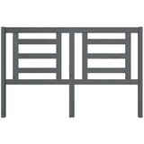  Uzglavlje za krevet sivo 156 x 4 x 100 cm od masivne borovine | shoptok.hr