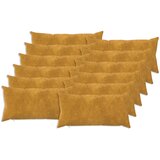  Presvlaka za jastuk 12 pcs HEERLEN Žuta 40 x 80 cm Slike